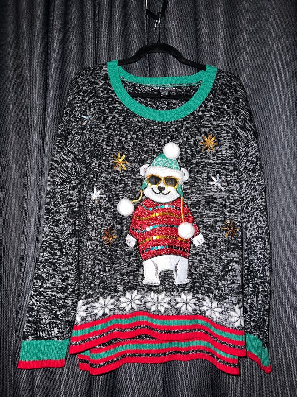 Ugly Christmas Sweater Xmas Size XL